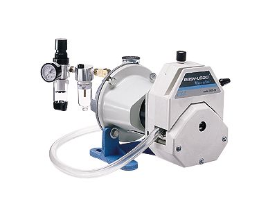 I/P airpowered pump w/Easy-Load. For De