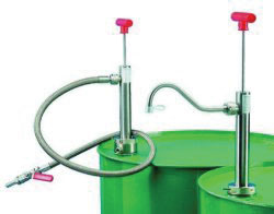 Drum hand pump, riged tube 570 mm