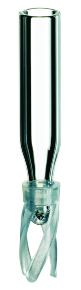 [4001556] Micro inserts for vials, LLG, N 8/9/10/11 small, Ø5 mm, conical w. spring, 0,1 mL