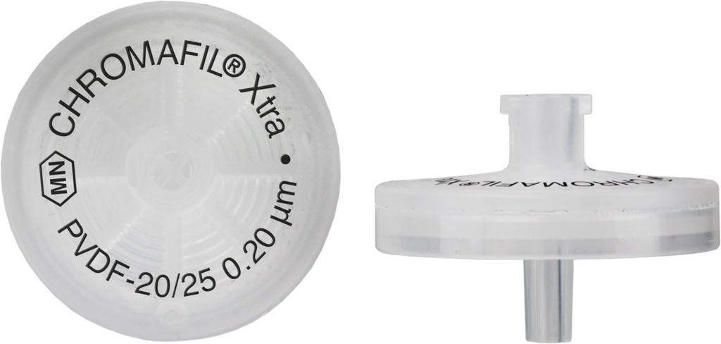 Syringe filter, Macherey-Nagel CHROMAFIL Xtra, PVDF, Ø25 mm, 0,20 µm, 400 pcs