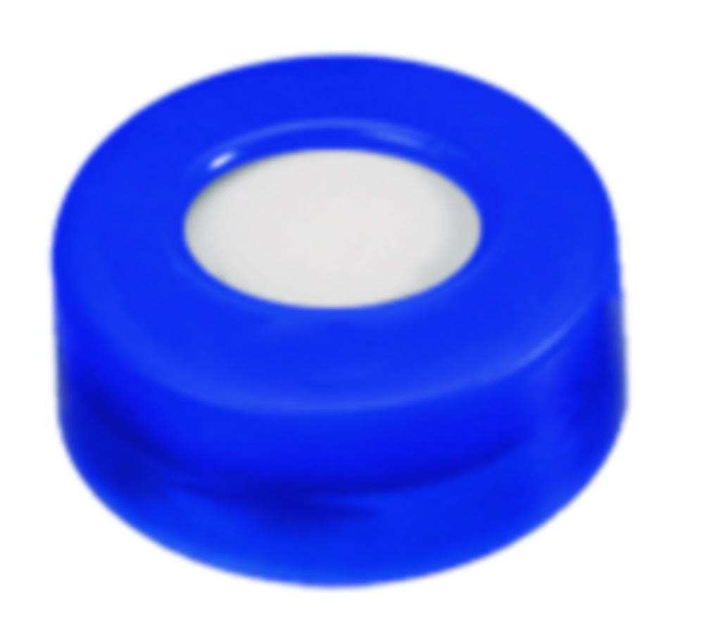 Snap caps, LLG, N 11, blue PE w. hole, silicone/PTFE 45 A