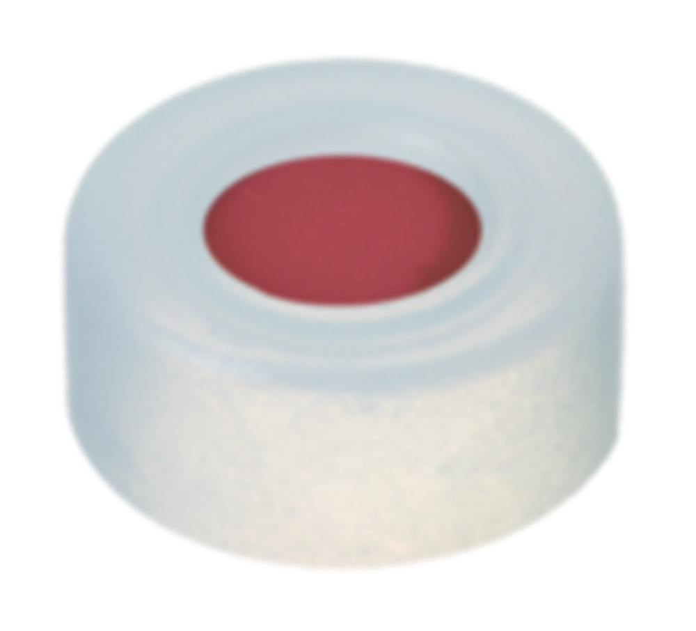 Snap caps, LLG, N 11, clear PE w. hole, rubber/PTFE 45 A