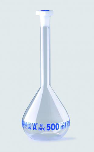 [4008301] Volumetric flask, cl. A, clear, 300 ml