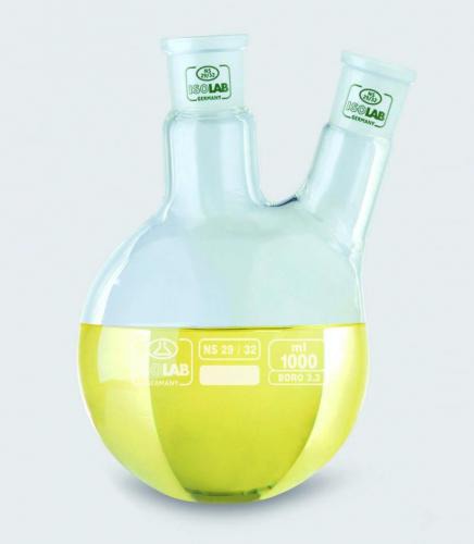 flask - round bottom - two neck - 500 ml