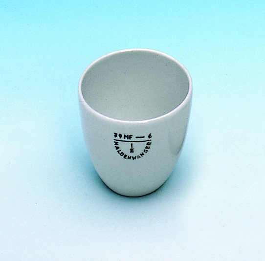 [1270358] Crucible shape b, 40 x Ø50 mm
