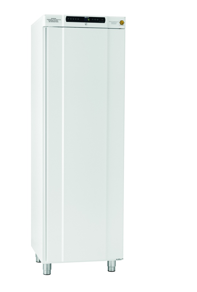 [4563004] Upright Upright freezer, GRAM BioCompact II RF410, -25/-5°C, 346L, 6 shelves, white