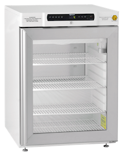 [4563014] Refrigerator GRAM BioCompact II RR210, +2/20°C, 125 L, glass door, 3 shelves, white