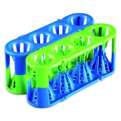 [4657434] Tube Rack Adapt-a-Rack, flexible, blue/green combo