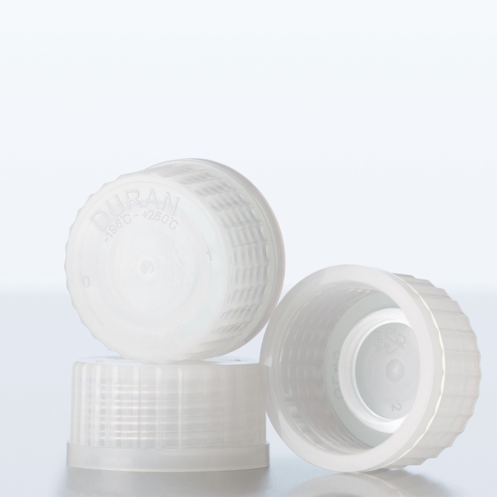 [4658450] Screw-cap PURE GL 45 with lip seal, from PFA