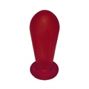 Pipette teats, Deutsch & Neumann, Natural rubber/ latex, red, 2 ml