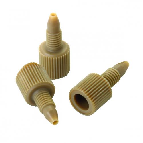 [4664157] Fittings for PEEK tubing, Trajan, for HPLC, 1/16" to 10-32UNF