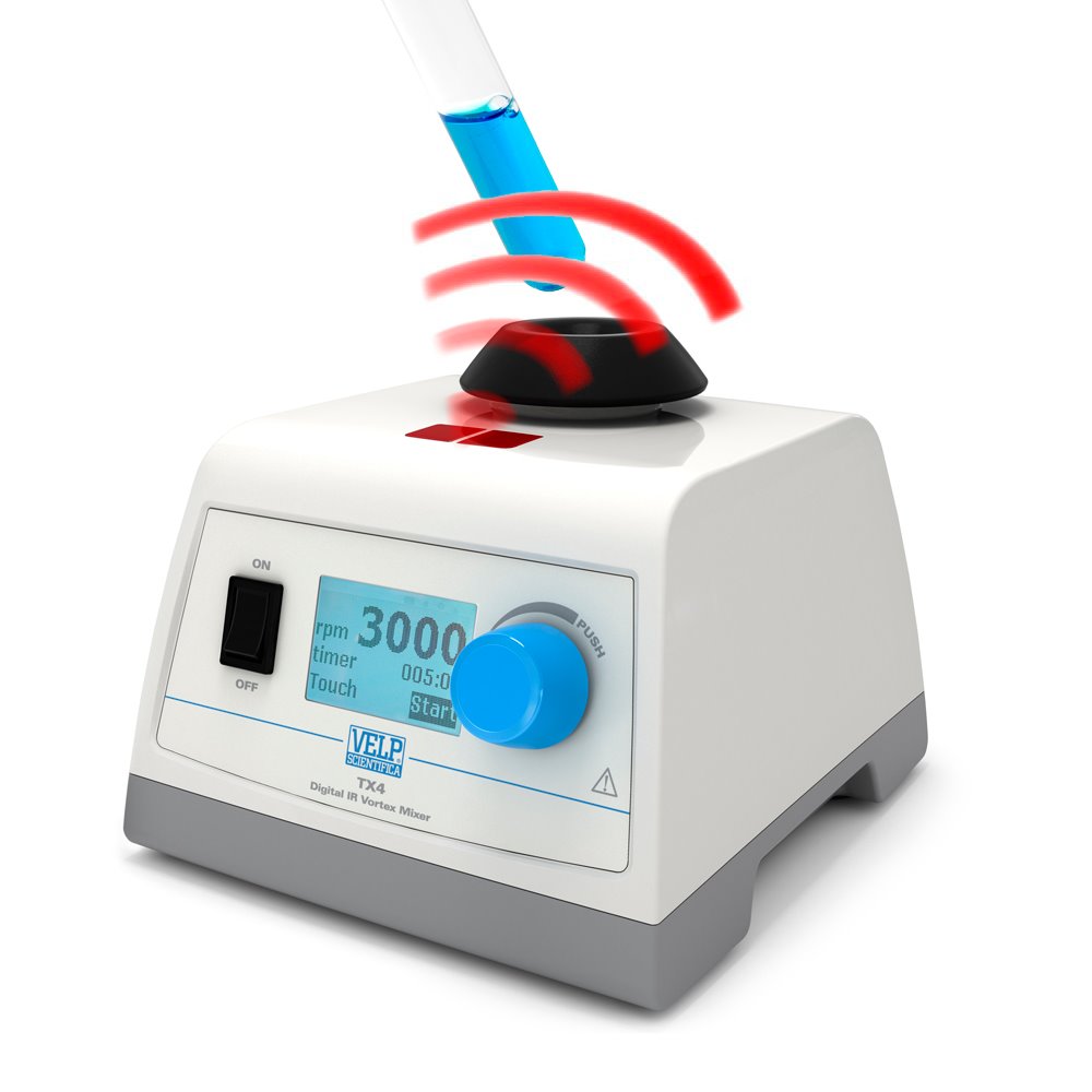 TX4 Vortex mixers with IR sensor