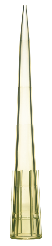Pipette tips, LLG Eco 2.0, PP, 1-200 µL, yellow, rack, 960 pcs
