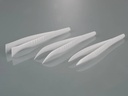 Forcep, PS, pointed/angled tip, 130 mm, sterile