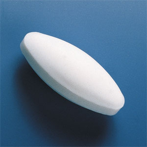 [1371513] PTFE stirring bar 25x12mm oval