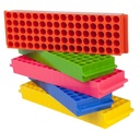 [4672062] 80-Well microtube racks Ass. colours