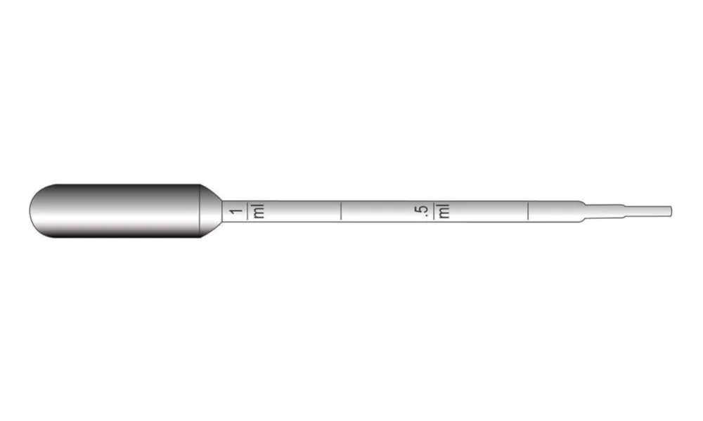 Pasteur Pipettes, LLG, Macro, PE, 150 mm, 1 ml, 500 pcs.