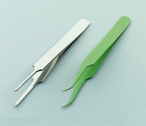 Non-magnetic forcep, 105mm straight
