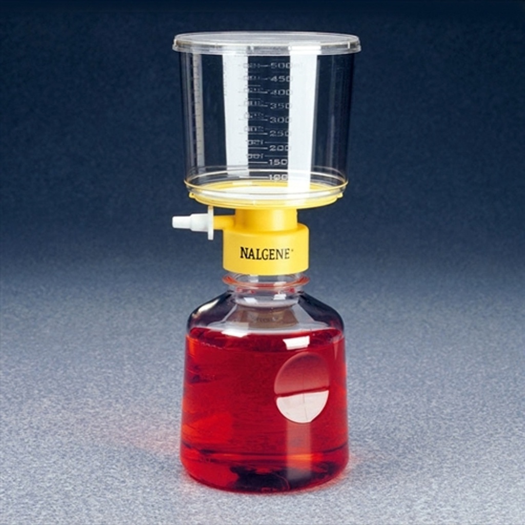 Filtration unit, Nalgene Rapid-Flow 122-0045, SFCA, 0,45 µm, 115 mL / 115 mL, sterile, 72 pcs