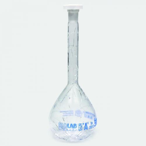 Volumetric flask, cl. A, coated, NS14 PP, 100 ml