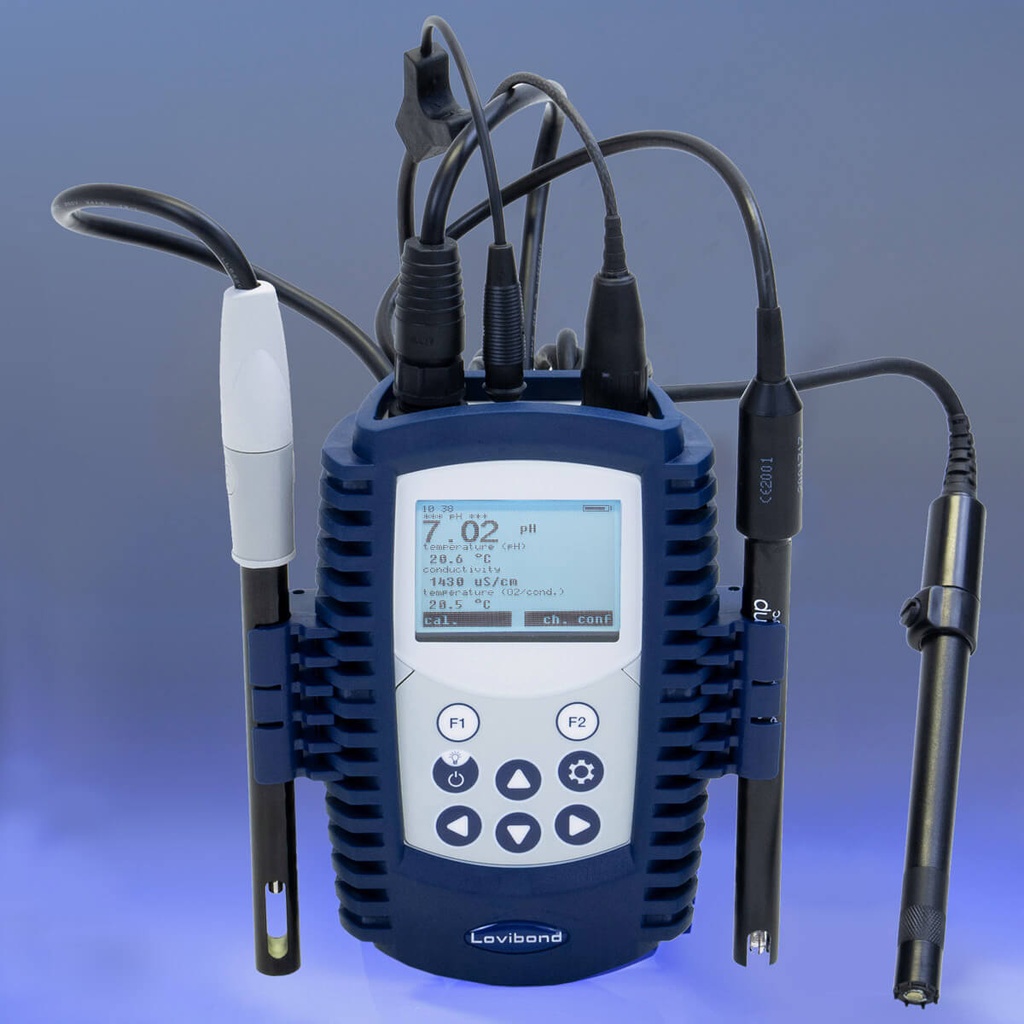 [4678206] Multiparameter meter, Lovibond SD 335 pH/Con/DO, Set 3 w. sensors and accessories