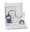 pH meter, LLG Premium Line SM Pro 3110, w. case, electrode, and accessories