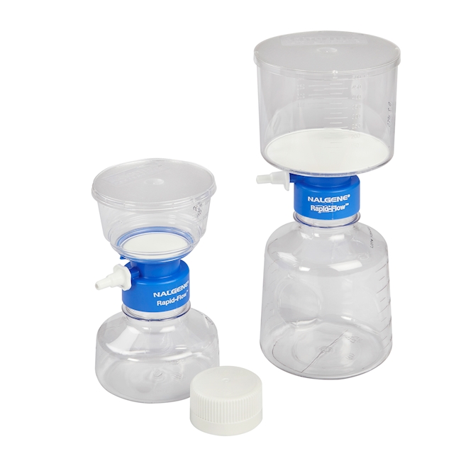 Filtration unit, Nalgene Rapid-Flow 166-0045, PES, 0,45 µm, 500 mL / 500 mL, sterile, 12 pcs