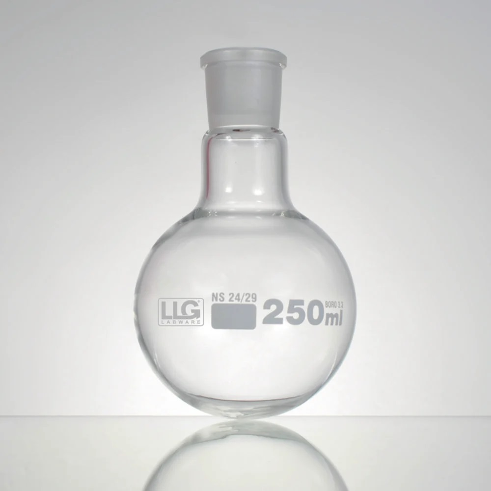 [4686131] Round bottom flask with NS19, LLG, 100 mL, 2 pcs
