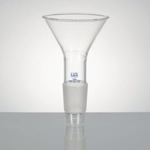 [4686181] Powder funnel, LLG, NS 19/26, boro 3.3, D 80 mm, 2 pcs