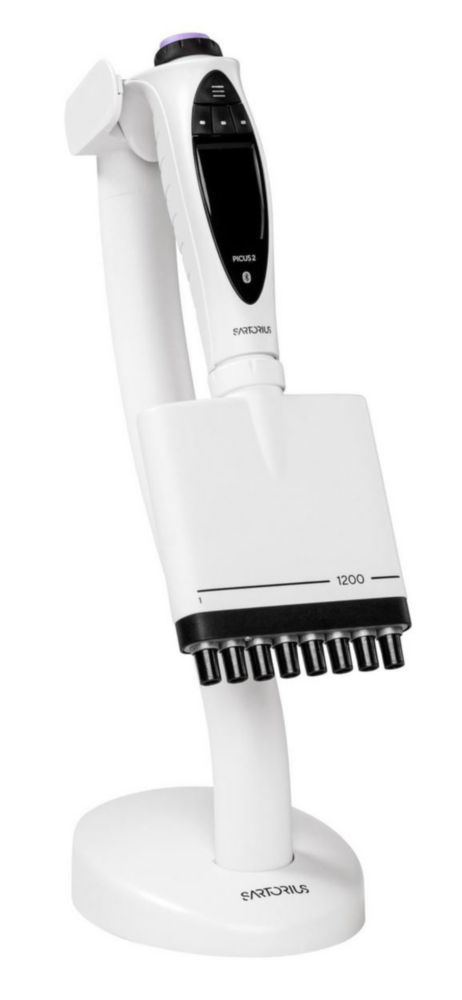Electronic pipette, Sartorius, Picus 2, 8-channel, 50-1200 µl