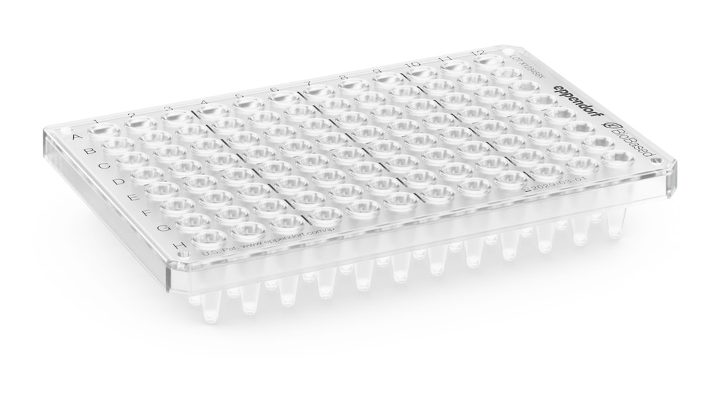 [4699492] Eppendorf Twin.tec Trace PCR Plates, 96, BioBased, semi-skirted, PCR clean, clear, 250µl