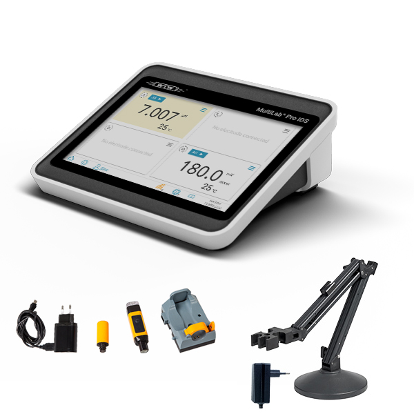 [4712713] Multiparameter meter, WTW MultiLab Pro 20 IDS IDS Set WL, 2 channels, w. wireless kit