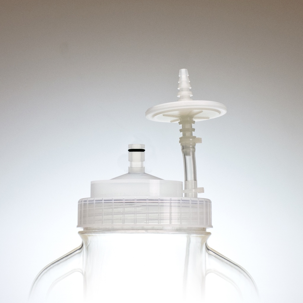 [4880134] Transfer Cap, Quick connect 7/16" for 5 L Optimum Growth flask
