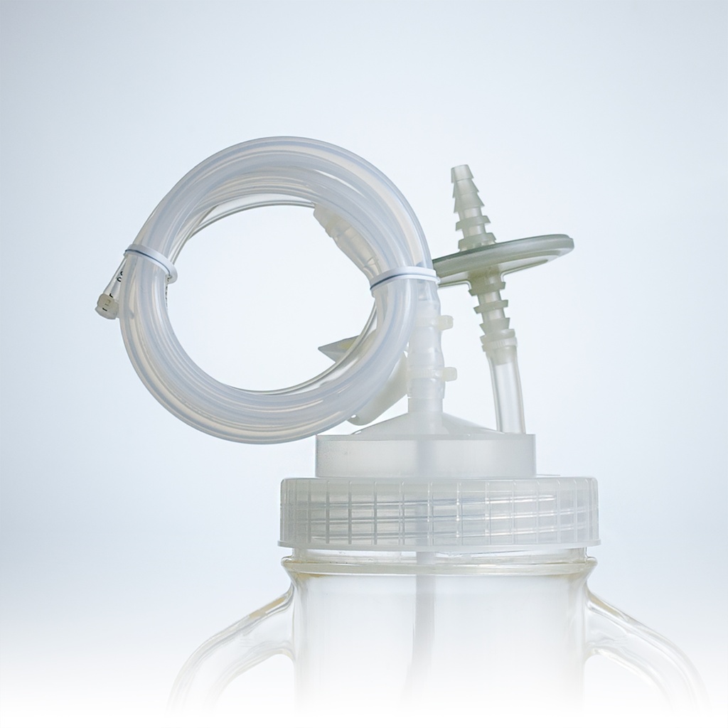 [4880158] Transfer Cap, Bidirectional w. C-Flex 16 tubing for 5 L Optimum Growth flasks