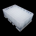 Deep well plate, THOMSON 96-Well, 2 mL, square, U-bottom, sterile