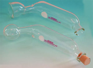 Extraction Tubes acc. to Mojonnier, round bulb