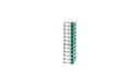 Classic rack chest freezer, TENAK, 50 mm boxes, h:664 x w:140 x d:140 mm, 12 boxes