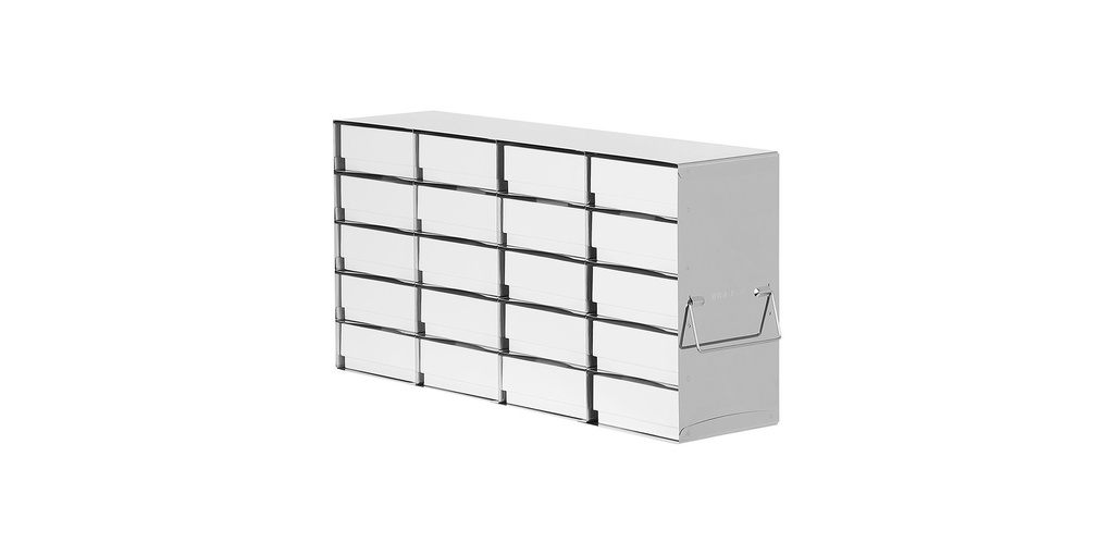 [4921491] Standard rack upright freezer, TENAK, 50 mm boxes, h:278 x b:139 x d:683 mm, 5 x 5 boxes