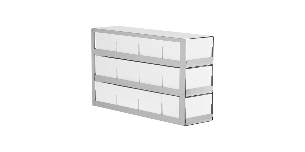 [4924304] Comfort sliding rack upright freezer, TENAK, 100 mm box, h:314 x w:140 x d:562 mm, 3 x 4 boxes