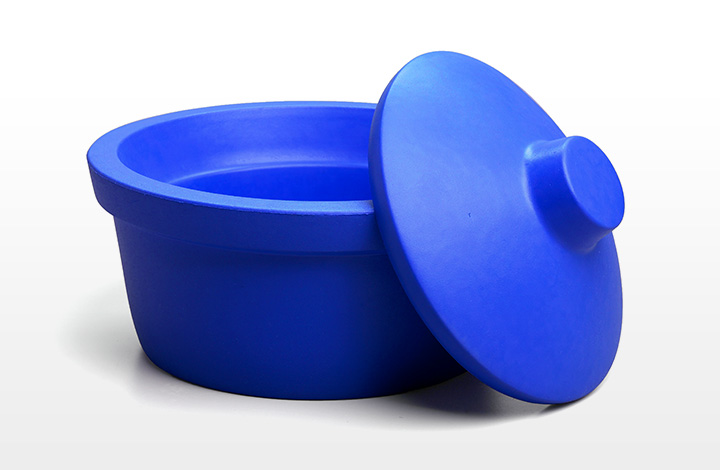 [4929228] BioCision Ice bucket, round 4 ltr., blue