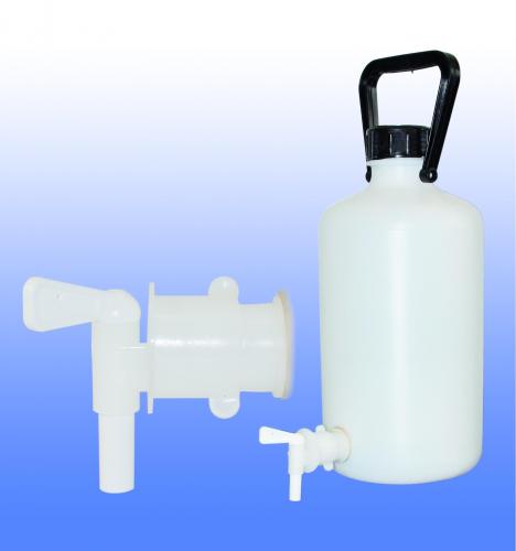 [1470124] Bottle plast 5 l w/stopcock