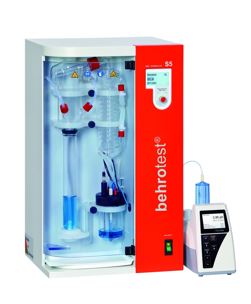 [4960385] Kjeldahl distillation unit Behrotest S5
