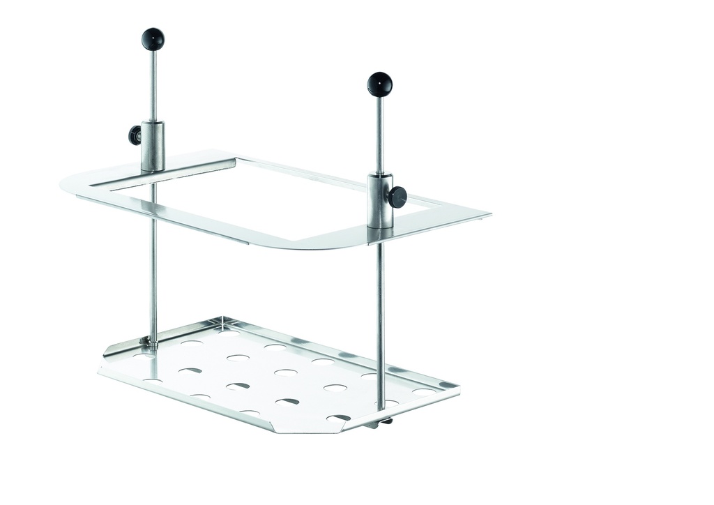 Immersion-height adjustable platform for B19/B27