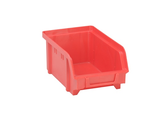[1470801RE] Storage bin 160/140x100x75 red