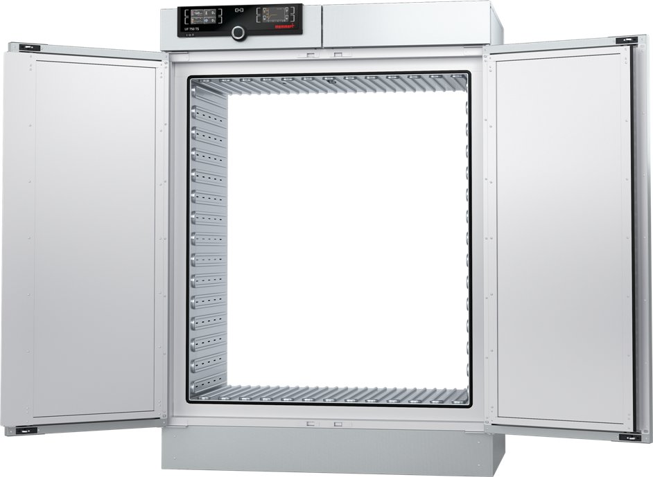 [5046128] Oven, Memmert UF450TS, Pass through, with forced convection, 300°C, 449 litre