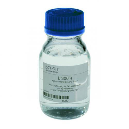 [5110972] Electrolyte, SI Analytics, KCl, 3M, sterile, 250 mL