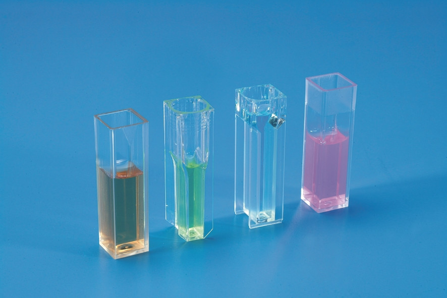 Cuvettes 10 x 10mm, PS, 1,5 ml styrofoam, Radiolab