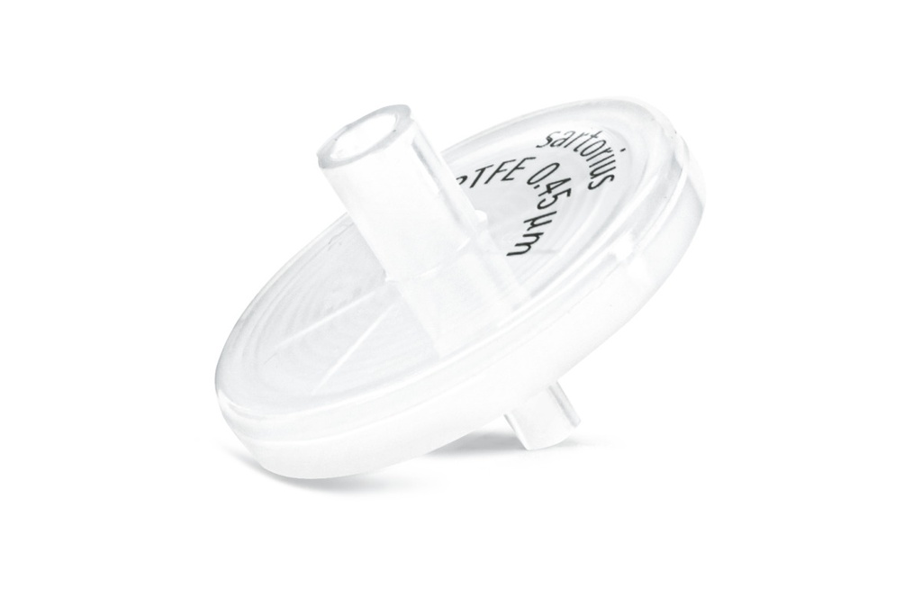 [1471501014] Syringe filter, Sartorius Minisart SRP, PTFE, Ø25 mm, 0,45 µm, LSO, 500 pcs