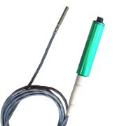Green digital sensor low temperature Ø2,9x35mm (-90°C, 0°C), 3m cable