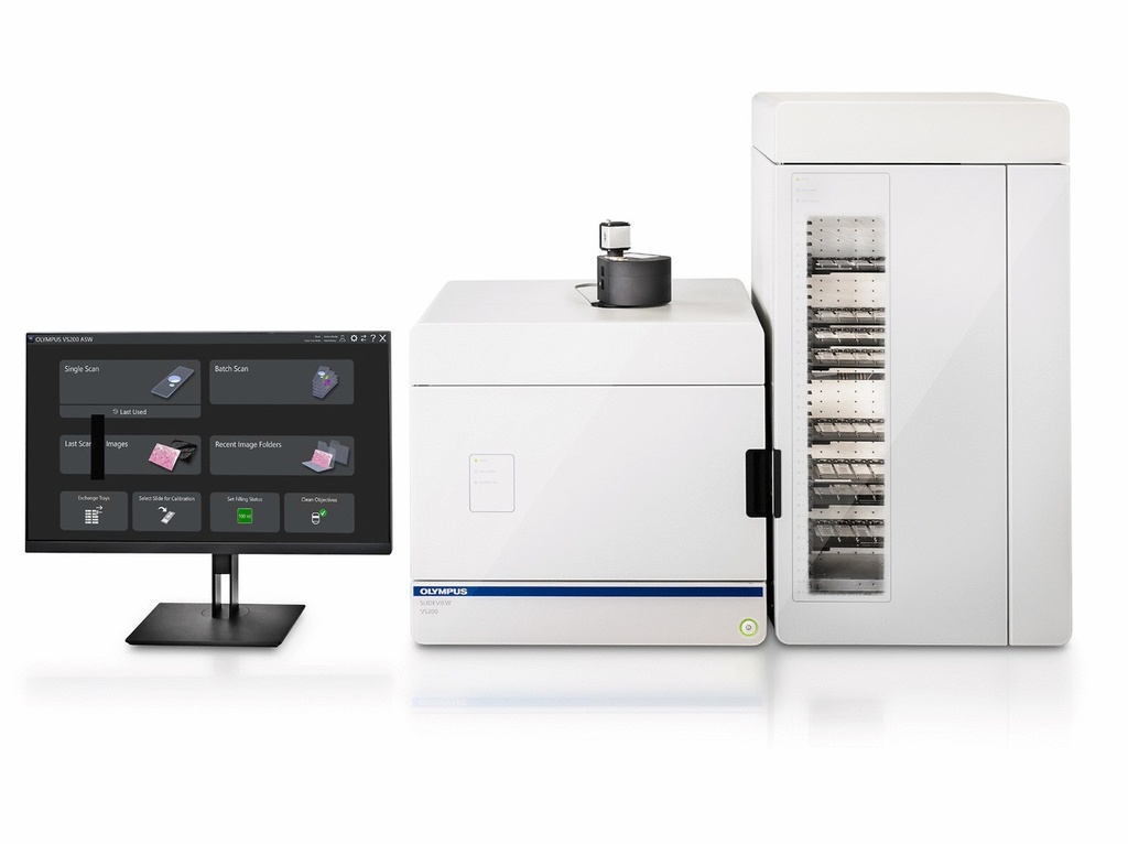 Slide scanner, Olympus VS200, MTL Advanced, w. fluorescence